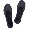 Frank Mully Women’s Ballet Flat Shoes Knit Dress Shoes Round Toe Slip On Ballerina Flats for Woman Low Wedge Comfort Soft(6047dark Grey)