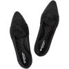 Frank Mully Women’s Casual Loafer Flats Slip On Loafer Shoes Comfortable Knit Flat Shoes Classics Pointy Toe Loafer Flats,for Work,Travel(6111black)