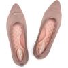 Frank Mully Women’s Pointed Toe Flats Slip On Flat Knit Ballet Flats Shoes Women Dressy Comfortable Work Flats Office Shoes(Purple)