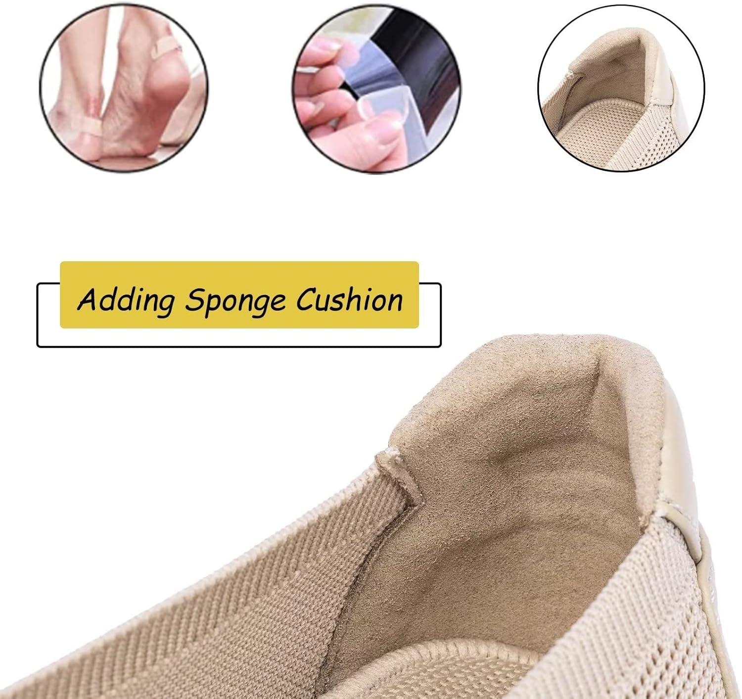imageFrank Mully Womens Ballet Flats Round Toe Walking Flats Slip On Work Shoes Knitted Flats Shoes for Woman Soft Lightweight6045ecru