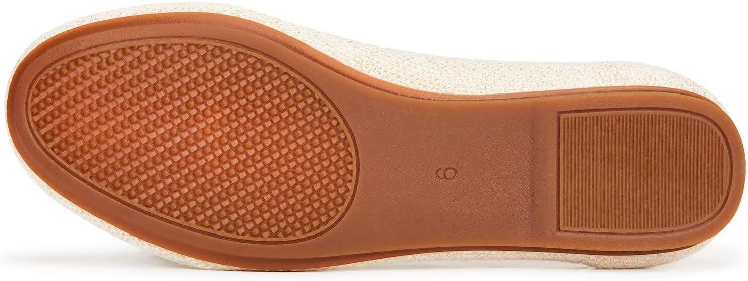 imageFrank Mully Womens Ballet Flats Round Toe Walking Flats Slip On Work Shoes Knitted Flats Shoes for Woman Soft LightweightGold