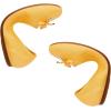 Frank Mully Women’s Ballet Flats Round Toe Walking Flats Slip On Work Shoes Knitted Flats Shoes for Woman Soft Lightweight(6047yellow)