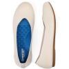 Frank Mully Women’s Ballet Flats Round Toe Walking Flats Slip On Work Shoes Knitted Flats Shoes for Woman Soft Lightweight(Cream 76)