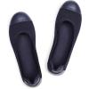 Frank Mully Women’s Ballet Flats Round Toe Walking Flats Slip On Work Shoes Knitted Flats Shoes for Woman Soft Lightweight(6045navy)