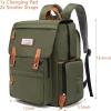 Frank Mully Diaper Bag Backpack Large Multifunction Travel Baby Bag for Mom Dad Army Green(Army Green)
