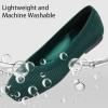 Frank Mully Women’s Flats Square Toe Flats Comfortable Slip on Washable Ballet Flats Shoes for Women Dressy Work(Green)
