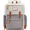 Frank Mully Diaper Bag Backpack Large Multifunction Travel Baby Bag for Mom Dad Army Green(Cream White)