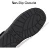 Frank Mully Girls School Shoes Mary Jane Flats Slip-On Uniform Dress Flats for Girl Toddler/Little Kid/Big Kid(7006black)