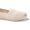 Frank Mully Women’s Knitted Slip On Loafer Flats Comfortable Lightweight Breathable Casual Shoes Knit Loafers for Work, Travel & Daily Wear(Beige-2)