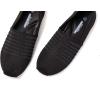Frank Mully Women’s Knitted Slip On Loafer Flats Comfortable Lightweight Breathable Casual Shoes Knit Loafers for Work, Travel & Daily Wear(Black-3)