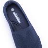 Frank Mully Women’s Knitted Slip On Loafer Flats Comfortable Lightweight Breathable Casual Shoes Knit Loafers for Work, Travel & Daily Wear(Blue-2)