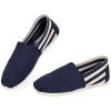 Frank Mully Women’s Knitted Slip On Loafer Flats Comfortable Lightweight Breathable Casual Shoes Knit Loafers for Work, Travel & Daily Wear(Blue-4)