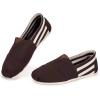 Frank Mully Women’s Knitted Slip On Loafer Flats Comfortable Lightweight Breathable Casual Shoes Knit Loafers for Work, Travel & Daily Wear(Brown-4)