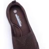 Frank Mully Women’s Knitted Slip On Loafer Flats Comfortable Lightweight Breathable Casual Shoes Knit Loafers for Work, Travel & Daily Wear(Coffee-2)