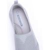 Frank Mully Women’s Knitted Slip On Loafer Flats Comfortable Lightweight Breathable Casual Shoes Knit Loafers for Work, Travel & Daily Wear(Grey-2)