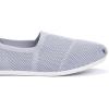 Frank Mully Women’s Knitted Slip On Loafer Flats Comfortable Lightweight Breathable Casual Shoes Knit Loafers for Work, Travel & Daily Wear(Grey-2)
