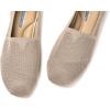 Frank Mully Women’s Knitted Slip On Loafer Flats Comfortable Lightweight Breathable Casual Shoes Knit Loafers for Work, Travel & Daily Wear(Khaki-2)