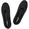 Frank Mully Women’s Ballet Flat Shoes Knit Dress Shoes Round Toe Slip On Ballerina Flats for Woman Low Wedge Comfort Soft(6112black)