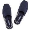 Frank Mully Women’s Knitted Slip On Loafer Flats Comfortable Lightweight Breathable Casual Shoes Knit Loafers for Work, Travel & Daily Wear(Blue-4)