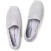 Frank Mully Women’s Knitted Slip On Loafer Flats Comfortable Lightweight Breathable Casual Shoes Knit Loafers for Work, Travel & Daily Wear(Grey-1)