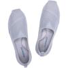 Frank Mully Women’s Knitted Slip On Loafer Flats Comfortable Lightweight Breathable Casual Shoes Knit Loafers for Work, Travel & Daily Wear(Grey-2)