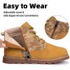 Frank Mully Boys Girls Outdoor Boots Kids Comfort Work Boots Winter Boot Lace Up Hiking Shoes (Toddler/Little Kid/Big Kid)(2006camel)