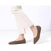 Frank Mully Womens Pointed Toe Flats Knit Dress Shoes Comfort Women Shoes Softable(Bronze)