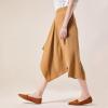 Frank Mully Womens Pointed Toe Flats Knit Dress Shoes Comfort Women Shoes Softable(Tan)
