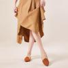 Frank Mully Womens Pointed Toe Flats Knit Dress Shoes Comfort Women Shoes Softable(Tan)