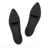 Frank Mully Womens Pointed Toe Flats Knit Dress Shoes Comfort Women Shoes Softable(Black/Mesh)