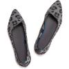 Frank Mully Womens Pointed Toe Flats Knit Dress Shoes Comfort Women Shoes Softable(Leopard)