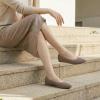 Frank Mully Women’s Ballet Flat Dressy Knit Pointed Toe Slip On Ballerina Walking Flats Shoes for Woman Casual Daily Work(Brown)