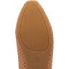Frank Mully Women’s Flats Square-Toe Knit Mesh Flats Shoes with Arch Support Slip on Washable Ballet Shoes for Work(Brown)