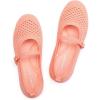 Frank Mully Little Girls Knitted Mary Jane Flats Breathable Mesh Girl Shoes, Flexible Round Toe Casual Dress Flats for School with Cushioned Insole(Pink)